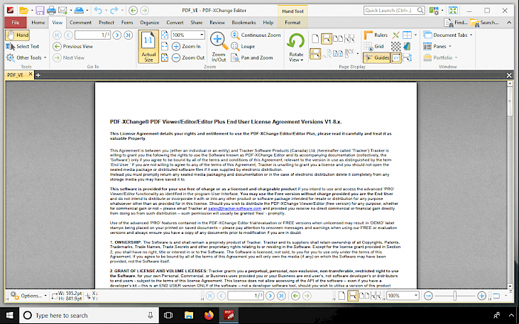 PDF-XChange Editor