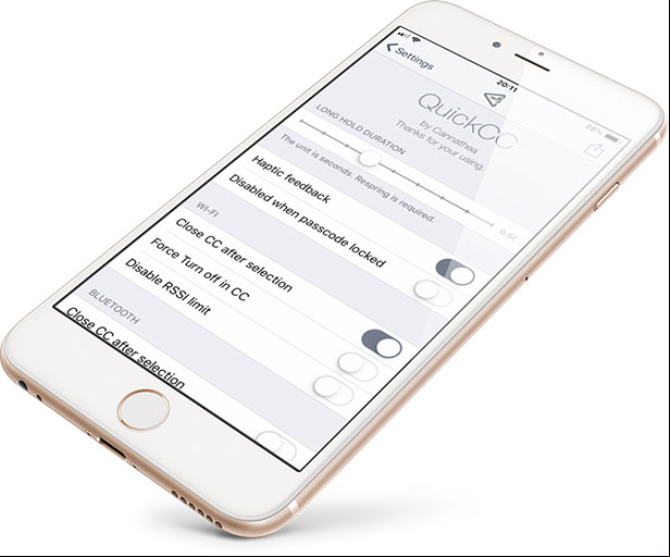 QuickCC Settings