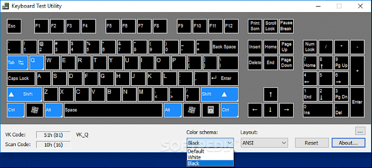 Keyboard Test Utility